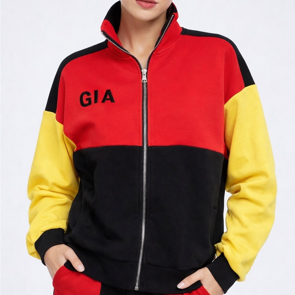 I.Am.Gia Blaster Color Block Jacket Small